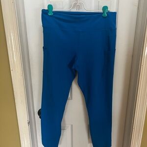 ZYIA Vibrant Blue Women’s Leggings